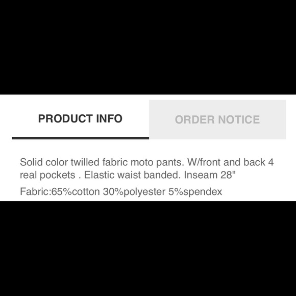 CLEARANCE ‼️5⭐️OLIVE MOTO - PANTS - Picture 5 of 6